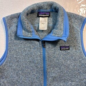 Patagonia Better Sweater Vest Women's Size S  Blue Stretch Active Wear Comfort